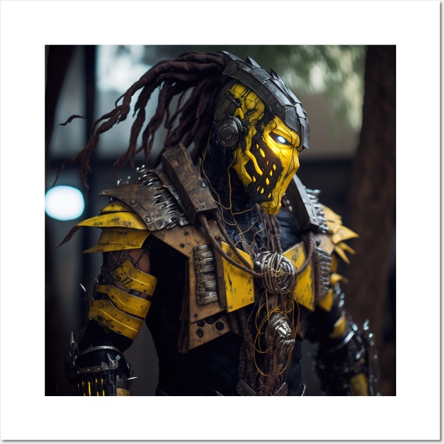 Cyrax concept Wall Art by Alekxemko